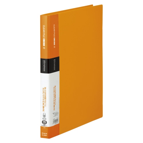 138SPオレ シンプリーズクリアーF差替式15Pオレ 1冊 (ご注文単位1冊)【直送品】