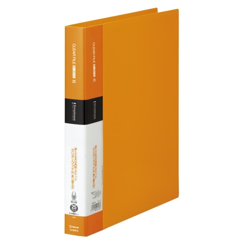 138SPWオレ シンプリーズクリアーF差替式25P オレ 1冊 (ご注文単位1冊)【直送品】