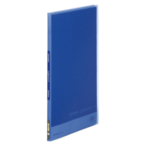 186TSPHコハ シンプリーズクリアーF(透明)10Pコバ 1冊 (ご注文単位1冊)【直送品】