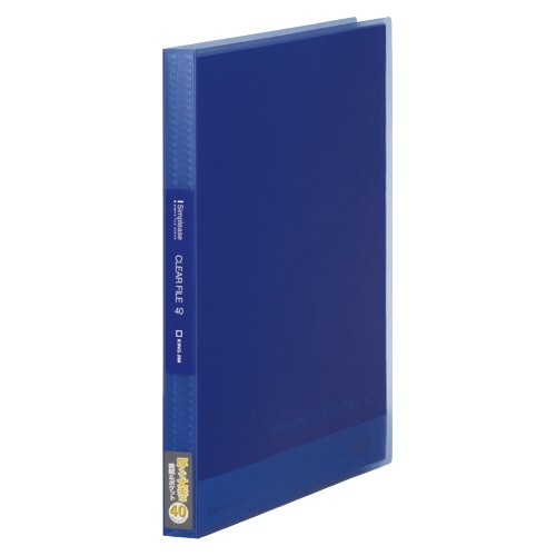 186TSPWコハ シンプリーズクリアーF(透明)40Pコバ 1冊 (ご注文単位1冊)【直送品】