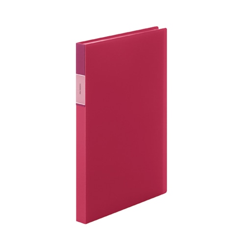 FV166TWｱｶ FV　クリアーフアイル（透明）40P赤 1冊 (ご注文単位1冊)【直送品】