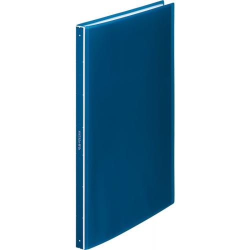 7281TWアオ クリア-ファイル ヒクタス(透明) アオ 1冊 (ご注文単位1冊)【直送品】