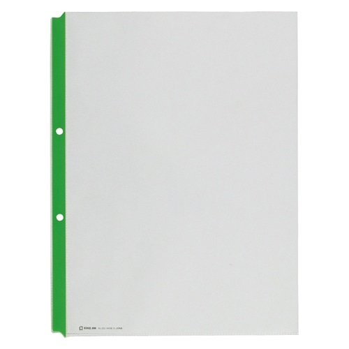 203ミト カラーガードポケット 緑 1パック (ご注文単位1パック)【直送品】