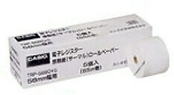 カシオ計算機 レジロールペーパー 感熱紙 TRP-5880×5 1箱(5個入)