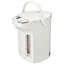 ピーコック魔法瓶工業 ピーコック　電動給湯ポット WMJ-30（W）ホワイト  1個（ご注文単位1個）【直送品】