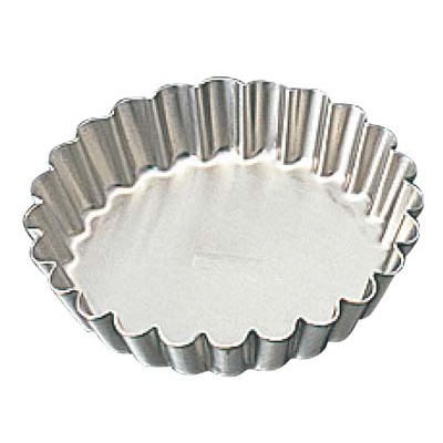 川嶋工業パティシエール18-8タルトレット波（丸型）大PP-6378cm 1個（ご注文単位1個）【直送品】