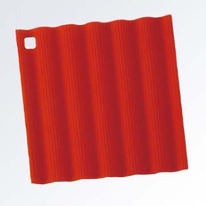川嶋工業 シリコン ホットマット レッド SIG-10 1個(ご注文単位1個)【直送品】