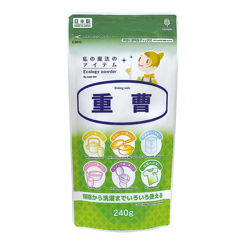 紀陽除虫菊 重曹 240g K-9013 1個（ご注文単位6個）【直送品】