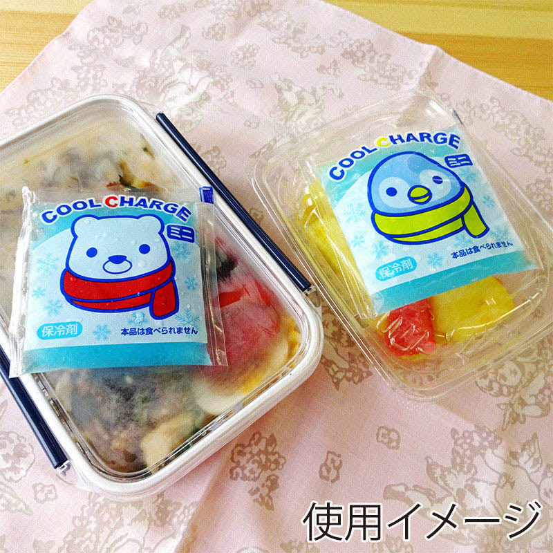 紀陽除虫菊 保冷剤 クールチャージ ミニ 3個入 K-2002 1個(ご注文単位10個)【直送品】