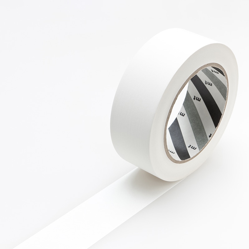 カモ井加工紙 マスキングテープ mt foto ホワイト 38mm×50m MTFOTO05 1巻（ご注文単位1巻）【直送品】
