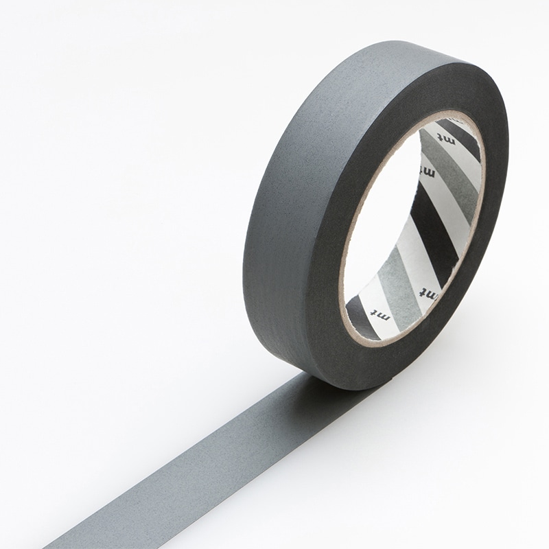 カモ井加工紙 マスキングテープ mt foto グレー 25mm×50m MTFOTO07 1巻（ご注文単位1巻）【直送品】