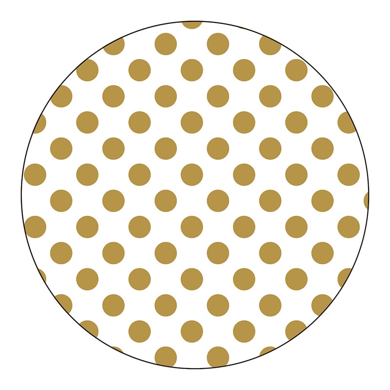 カモ井加工紙 シール mt casa seal ドット金 MTCDS013 1個（ご注文単位1個）【直送品】