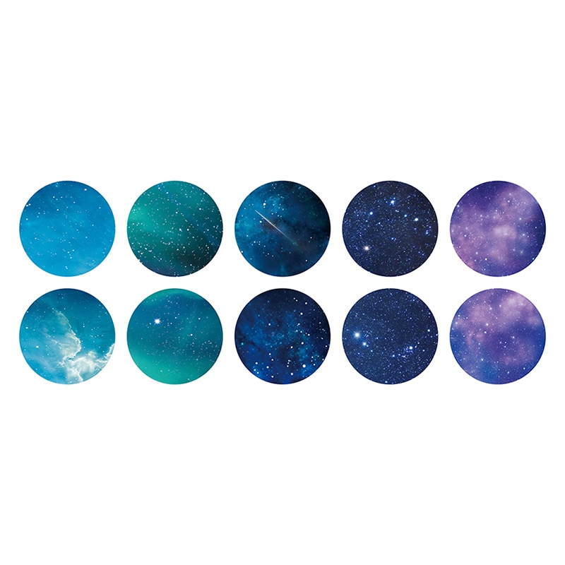 カモ井加工紙 シール mt casa seal 星空 MTCDS020 1個（ご注文単位1個）【直送品】