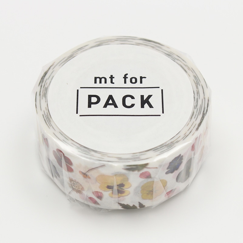 カモ井加工紙 強粘着テープ mt for PACK 押し花 MTPACK09 1巻（ご注文単位1巻）【直送品】