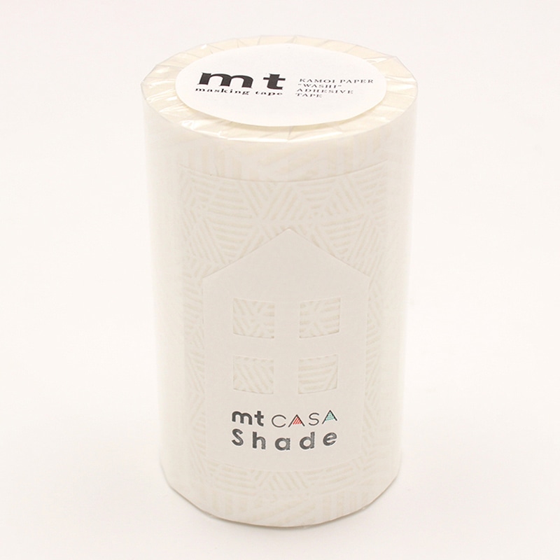 カモ井加工紙 マスキングテープ mt casa shade レース・三角 MTCS9001 1巻（ご注文単位1巻）【直送品】