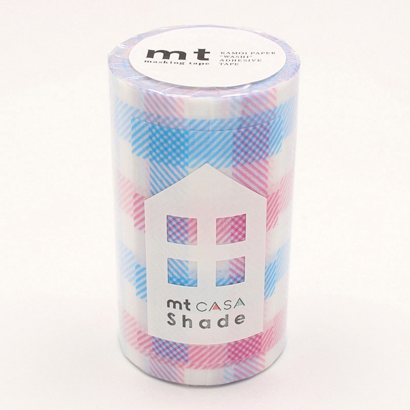 カモ井加工紙 マスキングテープ mt casa shade チェック MTCS9006 1巻（ご注文単位1巻）【直送品】