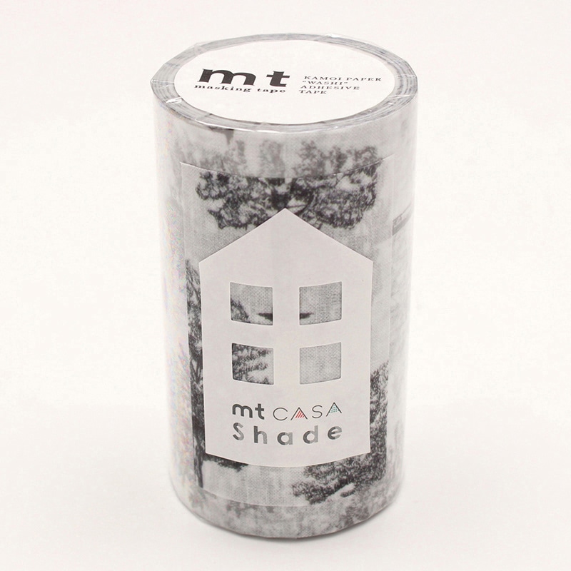 カモ井加工紙 マスキングテープ mt casa shade ツリー MTCS9008 1巻（ご注文単位1巻）【直送品】