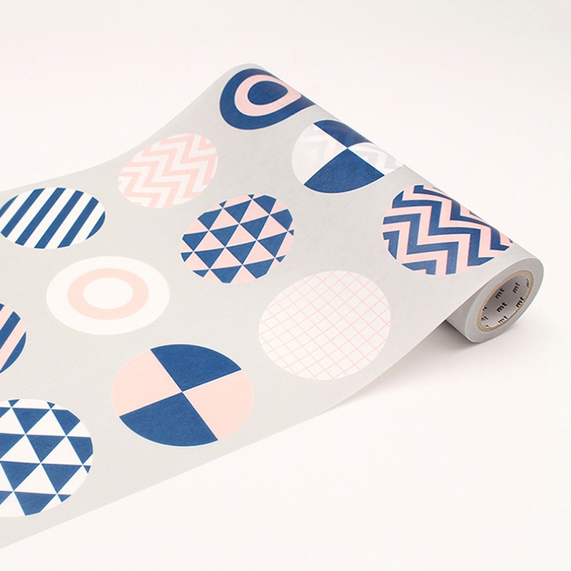 カモ井加工紙 mt casa フリース ロール パターンドット MTCAF2306 1巻(ご注文単位1巻)【直送品】