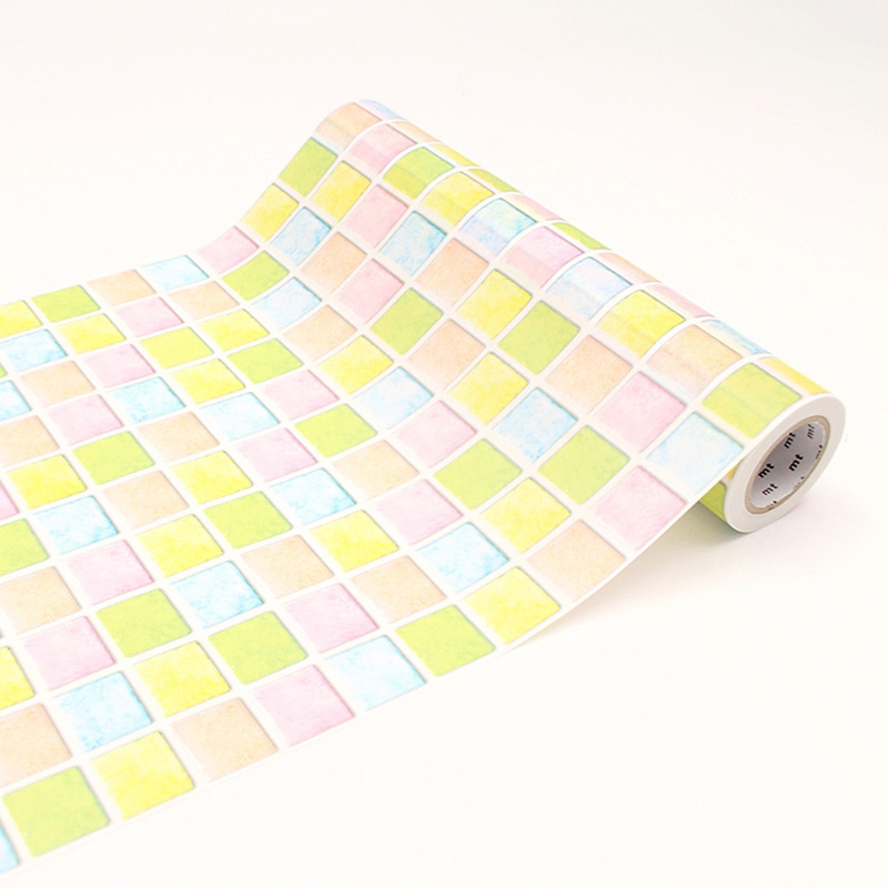 カモ井加工紙 mt casa フリース ロール タイル・モザイク MTCAF2309 1巻(ご注文単位1巻)【直送品】