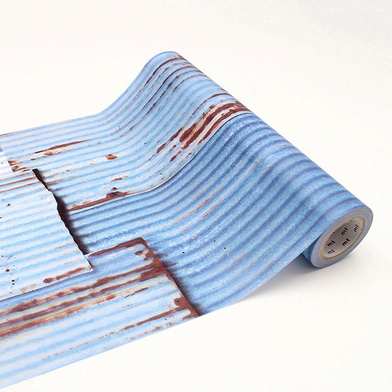 カモ井加工紙 mt casa フリース ロール 錆びたトタン MTCAF2323 1巻(ご注文単位1巻)【直送品】