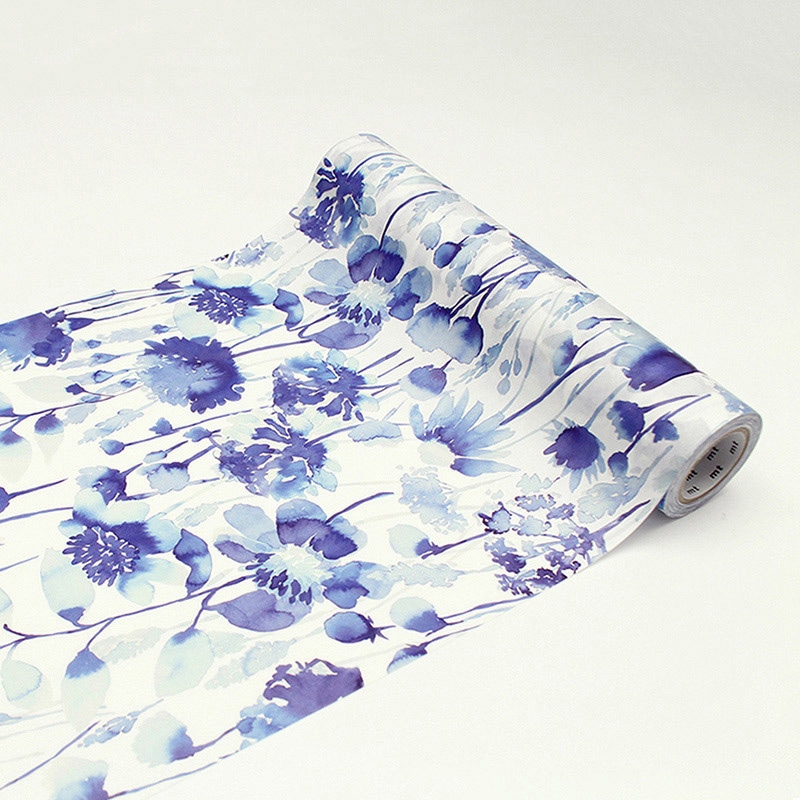 カモ井加工紙 mt casa フリース ロール ブルーベルグレイ Corran MTCAF2324 1巻(ご注文単位1巻)【直送品】