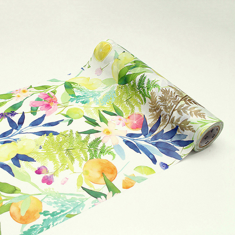 カモ井加工紙 mt casa フリース ロール ブルーベルグレイ Valencia MTCAF2325 1巻（ご注文単位1巻）【直送品】