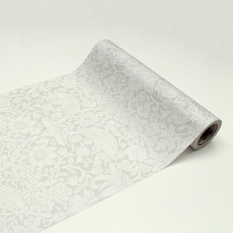 カモ井加工紙 mt casa フリース ロール モリス Pure Strawberry Embroidery MTCAF2327 1巻(ご注文単位1巻)【直送品】