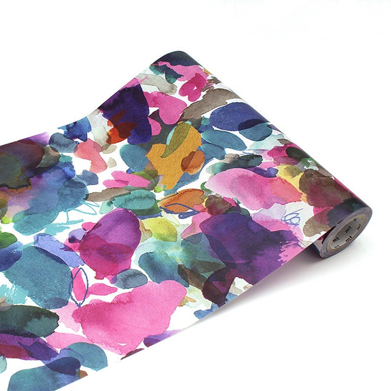 カモ井加工紙 mt casa フリース ロール ブルーベルグレイ Archie MTCAF2331 1巻(ご注文単位1巻)【直送品】