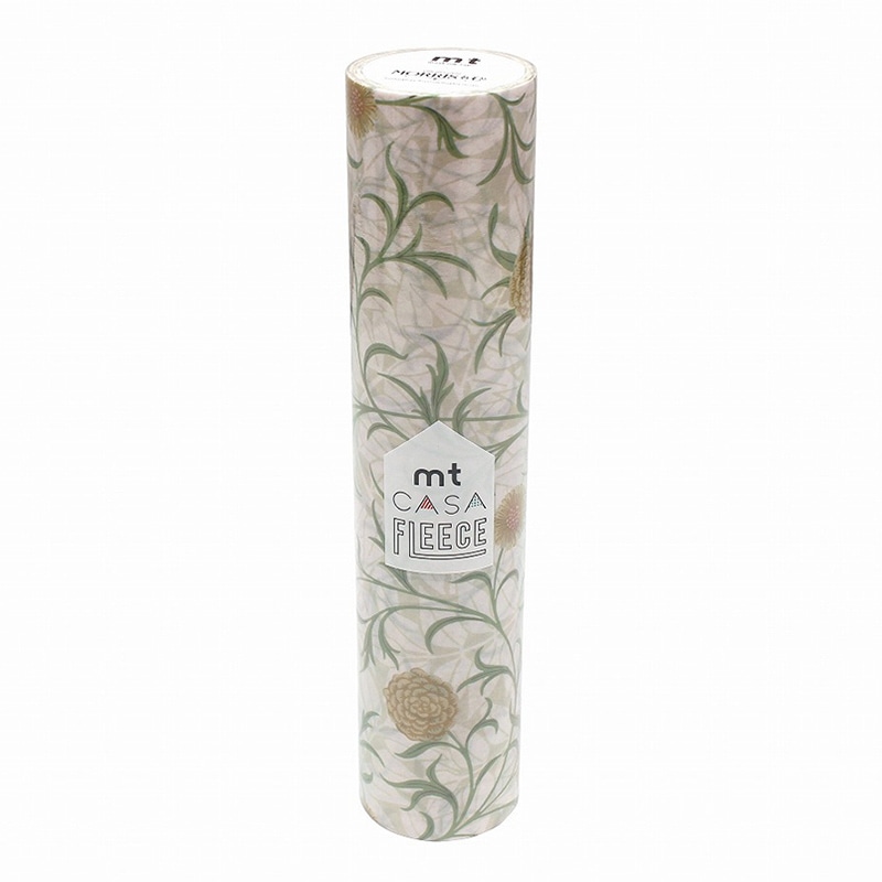 カモ井加工紙 mt casa フリース ロール モリス Scroll and Flower MTCAF2344 1巻（ご注文単位1巻）【直送品】