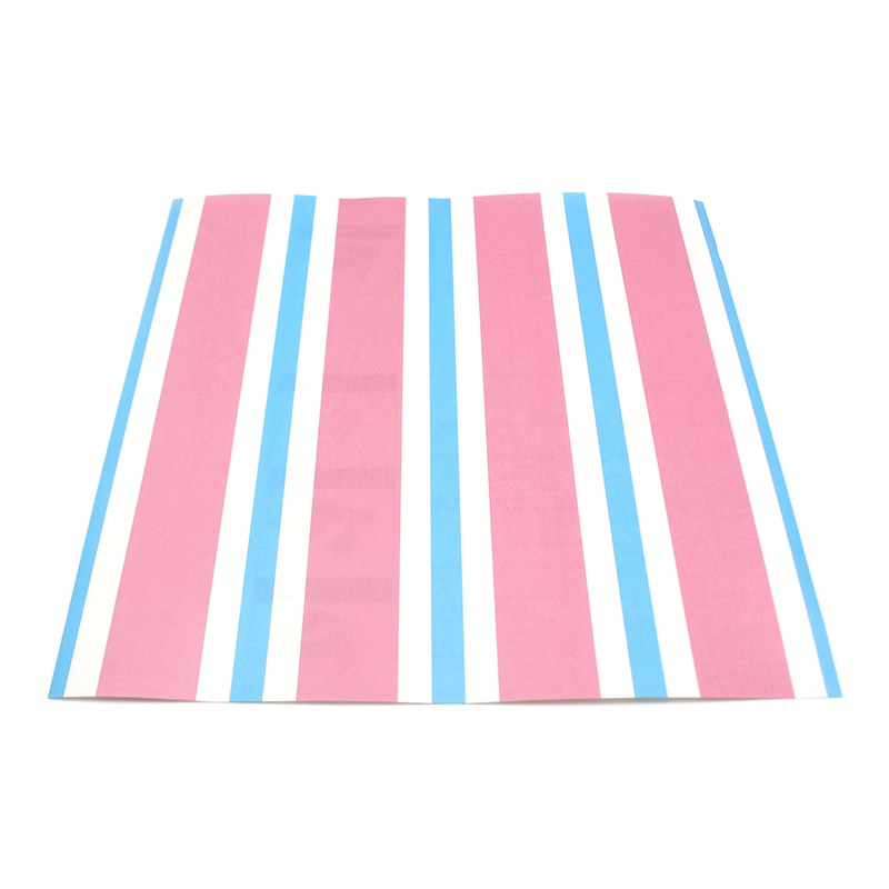 カモ井加工紙 mt casa リメイクシートスクエア ボーダー・ライトブルー×ピンク MTCARS006 1枚(ご注文単位1枚)【直送品】