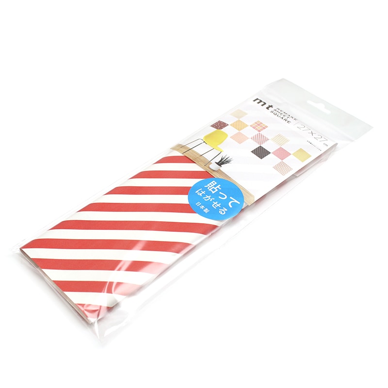 ストライプ・レッド