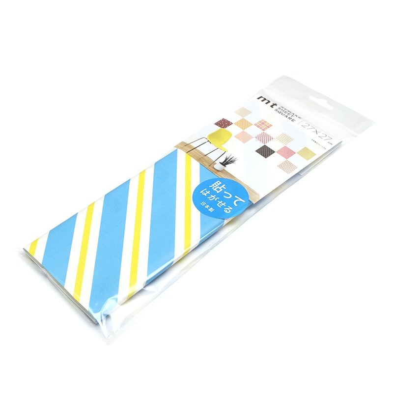 ストライプライトブルー×イエロー