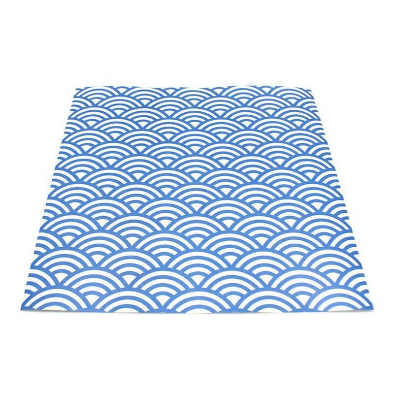 カモ井加工紙 mt casa リメイクシートスクエア 青海波・紺碧 MTCARS029 1枚（ご注文単位1枚）【直送品】