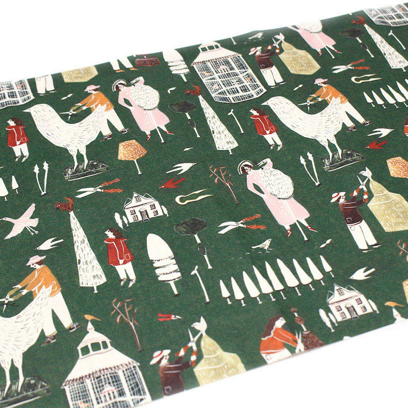 カモ井加工紙 mt casa リメイクシート ポーリー・ファーン Topiary Garden MTCARPF03 1枚(ご注文単位1枚)【直送品】