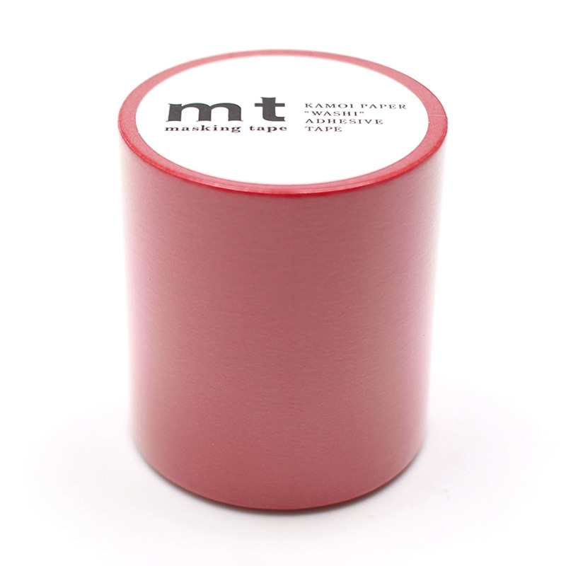 カモ井加工紙 マスキングテープ mt 1P レッド MT5W181 1巻(ご注文単位1巻)【直送品】