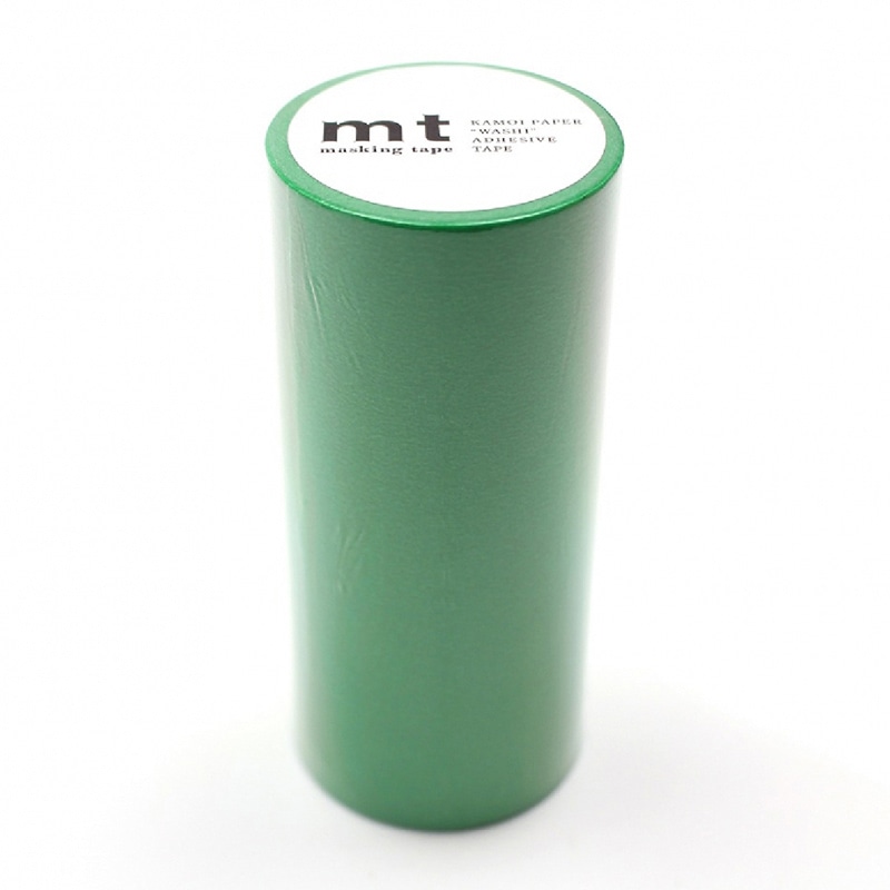 カモ井加工紙 マスキングテープ mt 1P グリーン MT10W182 1巻（ご注文単位1巻）【直送品】
