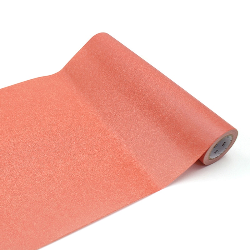 カモ井加工紙 mt casa フリース ロール グレイッシュレッド MTCAF2350 1巻(ご注文単位1巻)【直送品】