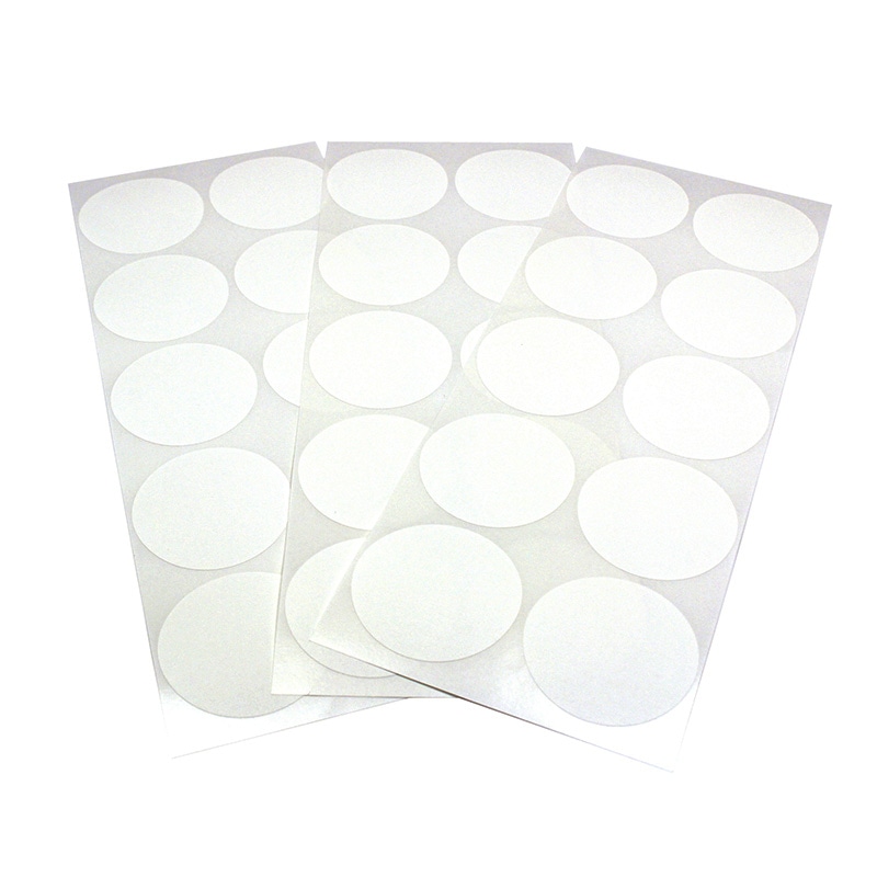 カモ井加工紙 丸シールシート 30枚 マットホワイト MTSEAS07 1個(ご注文単位1個)【直送品】