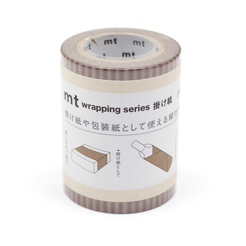 カモ井加工紙 掛け紙 60mm×10m リップルボード MTKAKE04 1巻(ご注文単位1巻)【直送品】