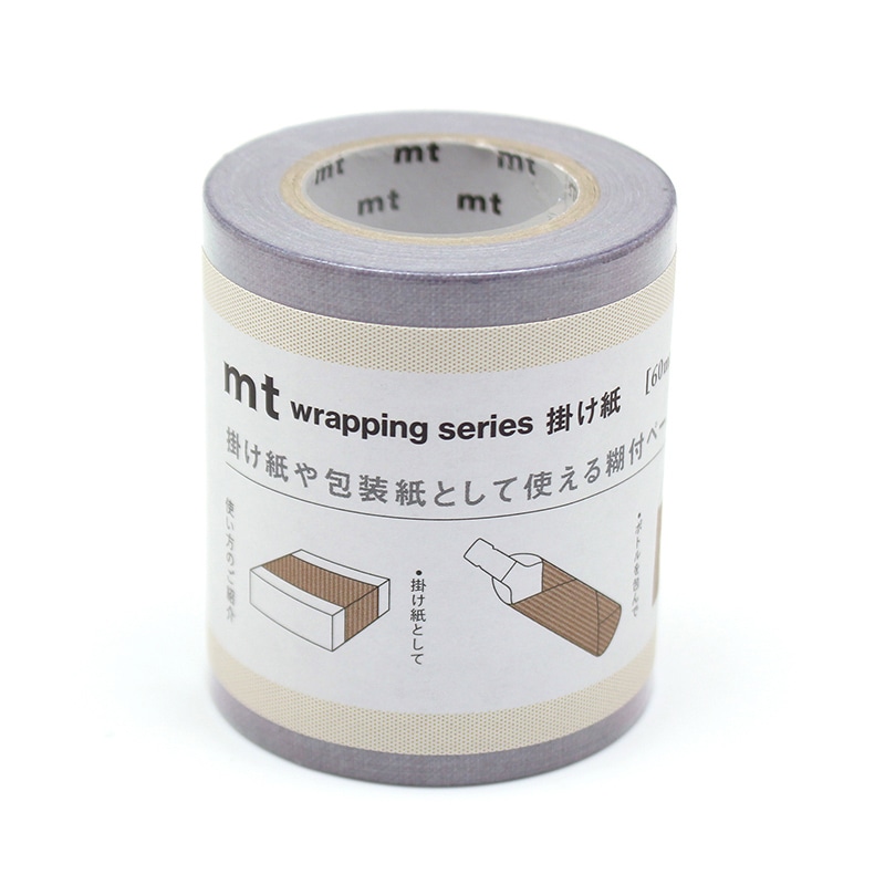 カモ井加工紙 掛け紙 60mm×10m リネン MTKAKE06 1巻(ご注文単位1巻)【直送品】