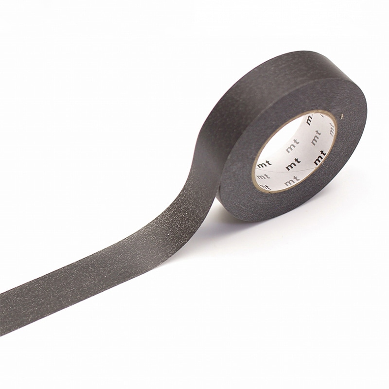 カモ井加工紙 mt カビ汚れ防止テープ 2巻入 マットブラック MTHOU003 1個(ご注文単位1個)【直送品】