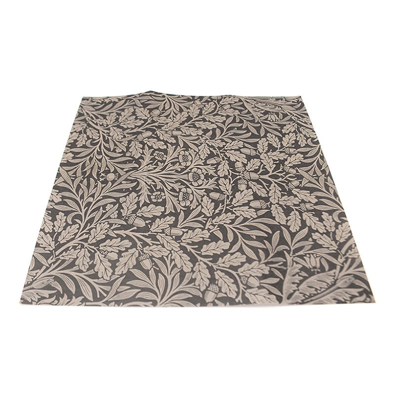 カモ井加工紙 mt casa リメイクシートスクエア モリス Pure Acron Charcoal MTCARSW19 1枚(ご注文単位1枚)【直送品】