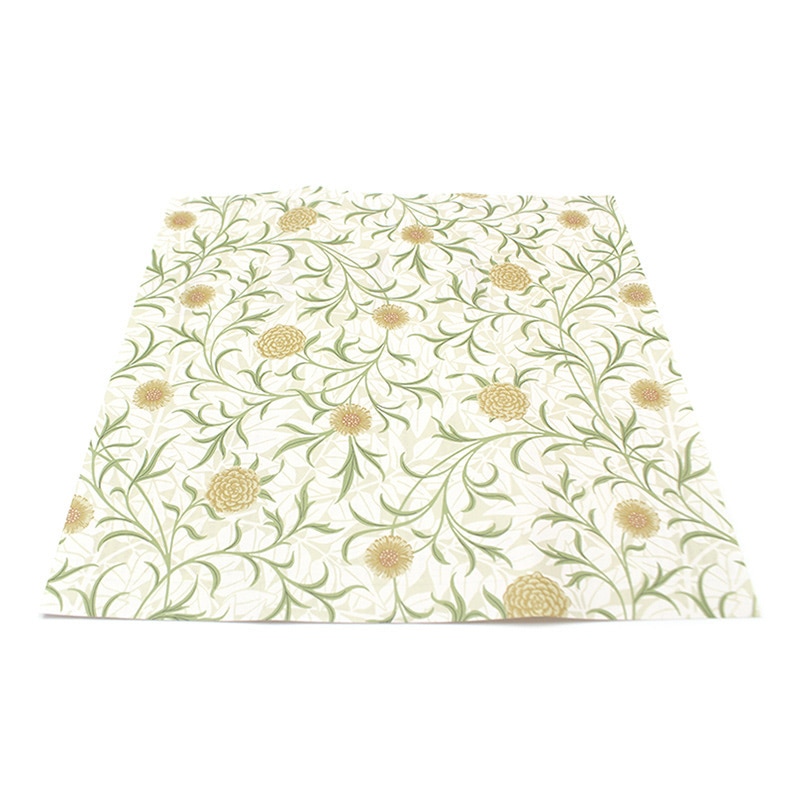 カモ井加工紙 mt casa リメイクシートスクエア モリス Scroll and Flower MTCARSW22 1枚(ご注文単位1枚)【直送品】