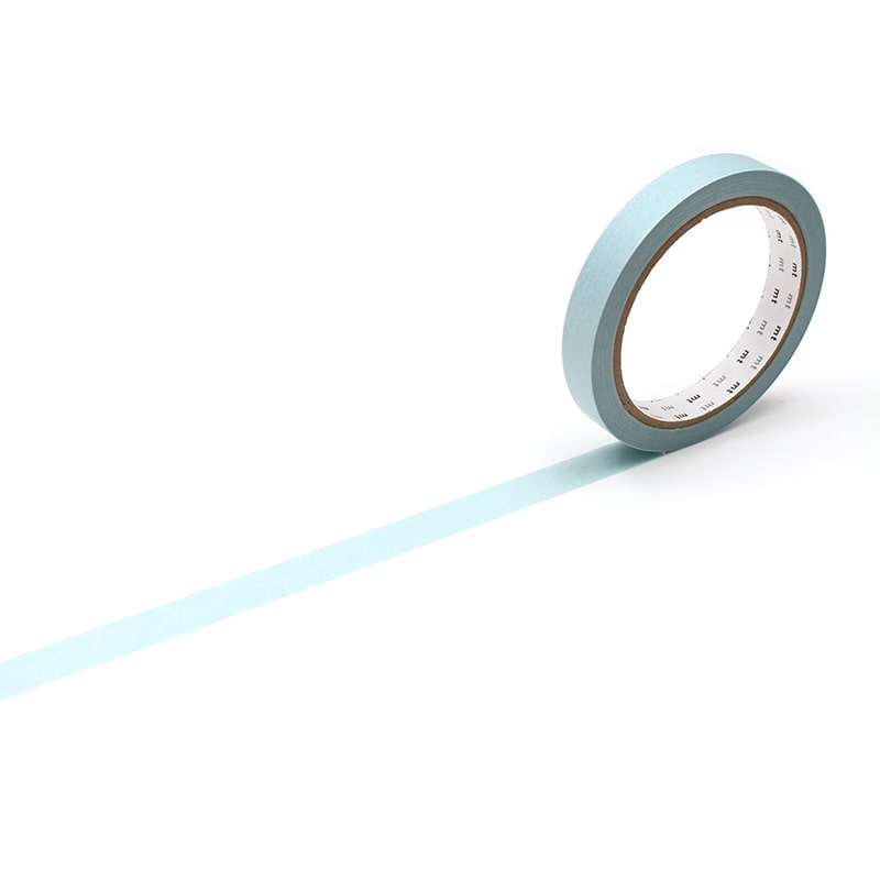 カモ井加工紙 マスキングテープ　mt　large　core 10巻　和紙　マットスモーキーミント MT10L052 1パック（ご注文単位1パック）【直送品】