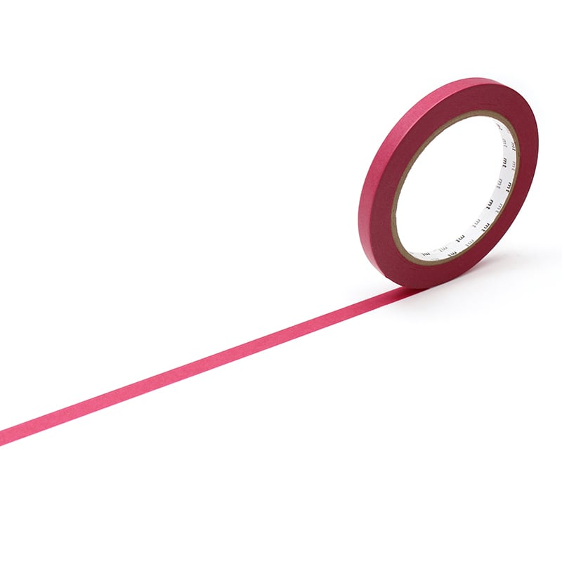 カモ井加工紙 バッグシーラーテープ mt sealer 和紙 臙脂 MTSEA057 1巻(ご注文単位1巻)【直送品】