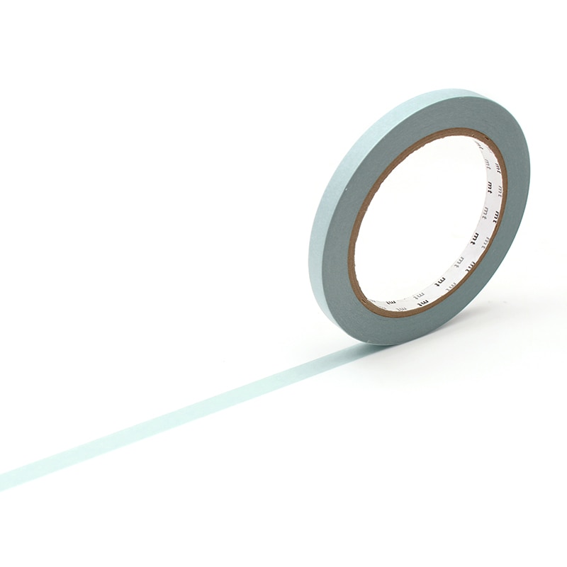 カモ井加工紙 バッグシーラーテープ mt sealer 10巻 和紙 マットスモーキーミント MT10SE063 1パック(ご注文単位1パック)【直送品】