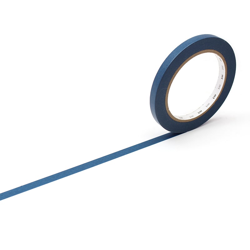カモ井加工紙 バッグシーラーテープ mt sealer 10巻 和紙 マットダックブルー MT10SE065 1パック(ご注文単位1パック)【直送品】