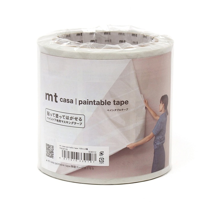 カモ井加工紙 mt casa ペインタブルテープ 100mm幅 758GR100 1個（ご注文単位1個）【直送品】