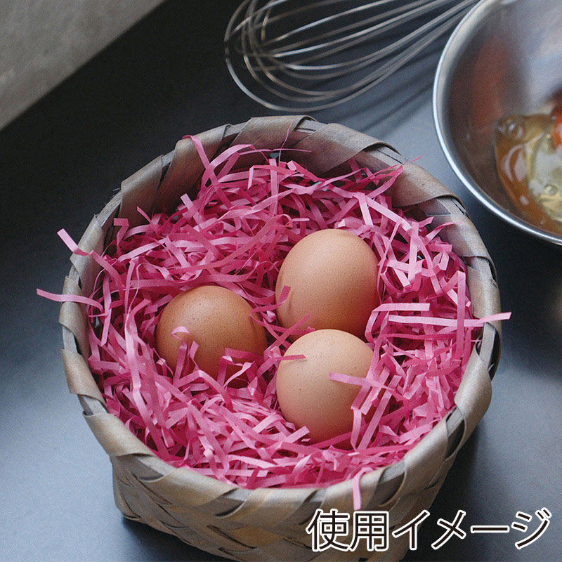 カモ井加工紙 緩衝材 mt ワシャワシャ 50g 臙脂 WSP032 1袋(ご注文単位1袋)【直送品】