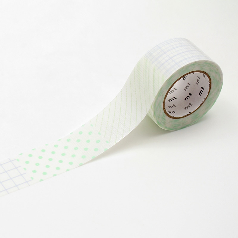 カモ井加工紙 mt キッチン用ラベルテープ 切り替え グリーン MTHOU020 1個(ご注文単位1個)【直送品】